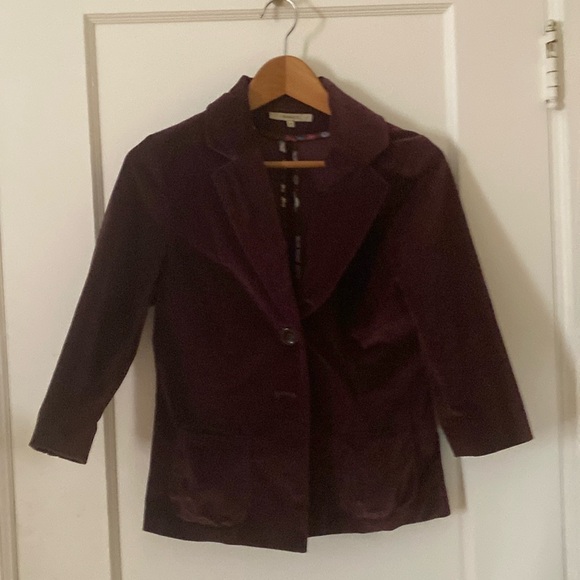 RW&Co, stretch velvet blazer - Picture 2 of 7